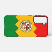 Samsung Galaxy S21 Case Flag von Los Angeles Hülle (Rückseite (Horizontal))