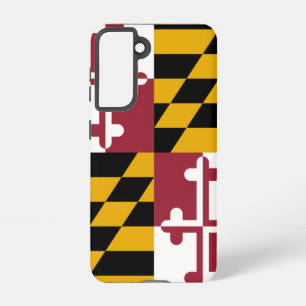 Samsung Galaxy S21 Case Flag von Maryland, USA Hülle
