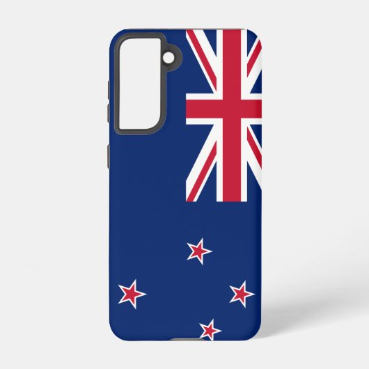 Samsung Galaxy S21 Case Flag von Neuseeland Hülle (Rückseite)
