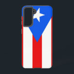 Samsung Galaxy S21 Case Flag von Puerto Rico Samsung Galaxy Hülle<br><div class="desc">Mit unserer exklusiven Telefonabdeckung unter der Flagge von Puerto Rico verwandeln Sie Ihre Samsung Galaxy S21 in ein Symbol des puerto-ricanischen Stolzes! Mit viel Liebe zum Detail gestaltet, zelebriert dieses Handy Puerto Ricos reichhaltiges Erbe und kulturellen Stolz. Die Puerto-Rico-Fahne, die aus fünf abwechselnden, horizontalen Streifen in Rot und Weiß besteht,...</div>