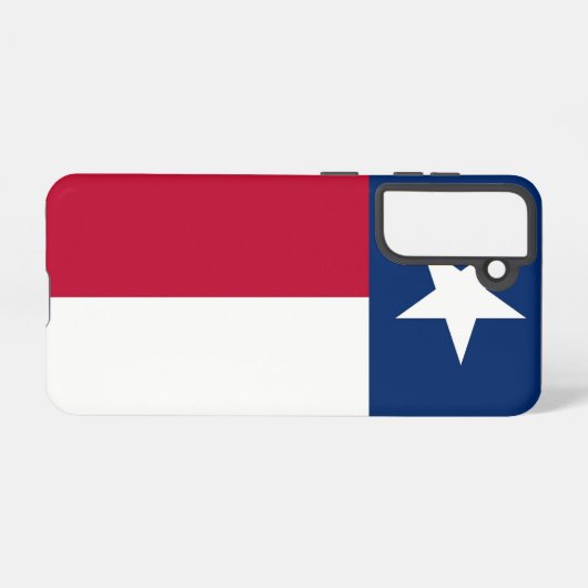 Samsung Galaxy S21 Case Flag von Texas Samsung Galaxy Hülle (Rückseite (Horizontal))