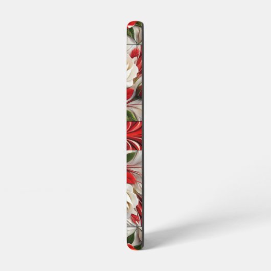 Samsung Galaxy S21 Fall Englisch Rose Samsung Galaxy Hülle (Linke Seite)