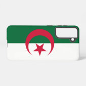 Samsung Galaxy S21 Fall Flag Algerien Samsung Galaxy Hülle (Rückseite (Horizontal))