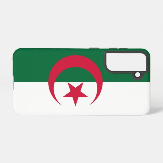 Samsung Galaxy S21 Fall Flag Algerien Samsung Galaxy Hülle (Rückseite (Horizontal))