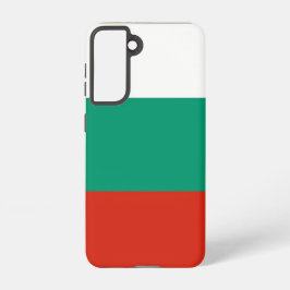 Samsung Galaxy S21 Fall Flag von Bulgarien Hülle