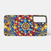 Samsung Galaxy S21 Fall Rumänische Farben Hülle (Rückseite (Horizontal))