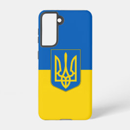 Samsung Galaxy S21 Fallflagge der Ukraine Hülle