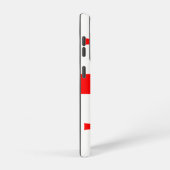 Samsung Galaxy S21 Fallflagge von Georgia Hülle (Rechte Seite)