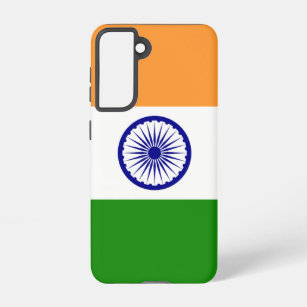 Samsung Galaxy S21 Fallflagge von Indien Samsung Galaxy Hülle