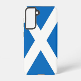 Samsung Galaxy S21 Fallflagge von Schottland Hülle