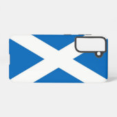 Samsung Galaxy S21 Fallflagge von Schottland Samsung Galaxy Hülle (Rückseite (Horizontal))