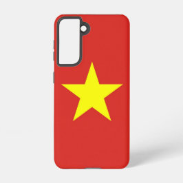 Samsung Galaxy S21 Fallflagge von Vietnam Hülle