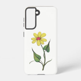 SAMSUNG GALAXY S21 Handy Case ÖKO BLUME STILE Hülle