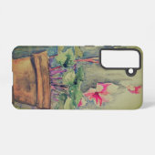 SAMSUNG GALAXY S21 Handy Case ÖKO BLUME STILE Hülle (Rückseite (Horizontal))