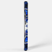 Samsung Galaxy S21 Plus Case Blue White Colors Hülle (Rechte Seite)