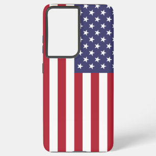 Samsung Galaxy S21 Plus Case Flag der USA. Samsung Galaxy Hülle