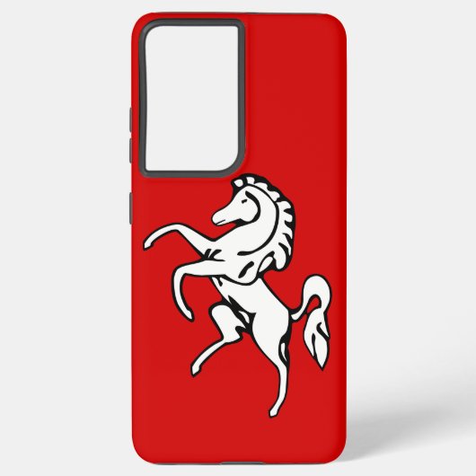 Samsung Galaxy S21 Plus Case flag of Kent County Hülle (Rückseite)