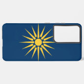 Samsung Galaxy S21 Plus Case flag of Macedonia Hülle (Rückseite (Horizontal))