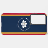 Samsung Galaxy S21 Plus Case flag of Mississippi Hülle (Rückseite (Horizontal))