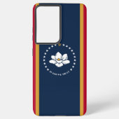 Samsung Galaxy S21 Plus Case flag of Mississippi Samsung Galaxy Hülle (Rückseite)