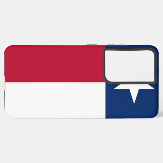Samsung Galaxy S21 Plus Case Flag Texas Hülle (Rückseite (Horizontal))