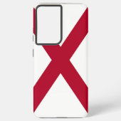 Samsung Galaxy S21 Plus Case Flag von Alabama, USA Samsung Galaxy Hülle (Rückseite)