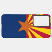 Samsung Galaxy S21 Plus Case Flag von Arizona, USA Hülle (Rückseite (Horizontal))