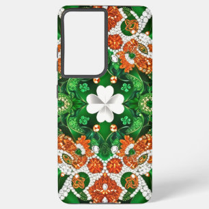 Samsung Galaxy S21 Plus Case Irish Colors Hülle
