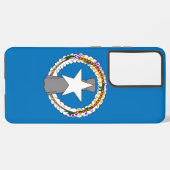 Samsung Galaxy S21 Plus Case Northern Mariana Flag Hülle (Rückseite (Horizontal))