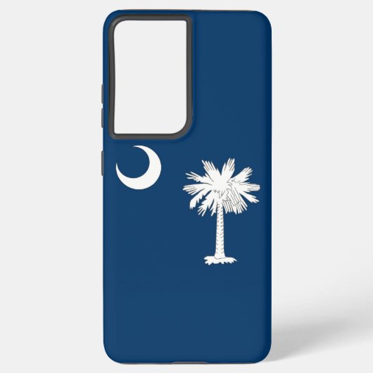 Samsung Galaxy S21 Plus Case South Carolina Flagge Hülle (Rückseite)