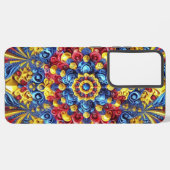 Samsung Galaxy S21 Plus Fall Rumänische Farben Hülle (Rückseite (Horizontal))