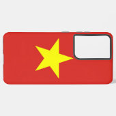 Samsung Galaxy S21 Plus Fall Vietnam Flagge Hülle (Rückseite (Horizontal))