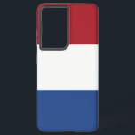Samsung Galaxy S21 Plus Fallflagge der Niederlande Samsung Galaxy Hülle<br><div class="desc">Die Samsung S21 Plus Cover mit der niederländischen Flagge, die den Schutz mit der Feier des holländischen Erbes verbinden soll. Dieses Cover wurde mit viel Liebe zum Detail gestaltet und zeigt stolz die ikonische Trifarbe Rot, Weiß und Blau, die die Geschichte, Kultur und nationale Identität der Niederlande symbolisiert. Egal, ob...</div>