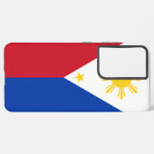 Samsung Galaxy S21 Plus Fallflagge der Philippinen Samsung Galaxy Hülle (Rückseite (Horizontal))