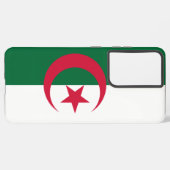 Samsung Galaxy S21 Plus Fallflagge in Algerien Samsung Galaxy Hülle (Rückseite (Horizontal))