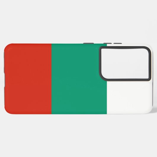 Samsung Galaxy S21 Plus Fallflagge in Bulgarien Samsung Galaxy Hülle (Rückseite (Horizontal))