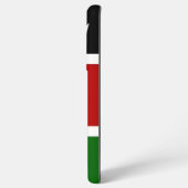 Samsung Galaxy S21 Plus Fallflagge in Kenia Samsung Galaxy Hülle (Linke Seite)