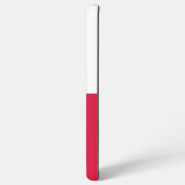 Samsung Galaxy S21 Plus Fallflagge in Polen Hülle (Linke Seite)