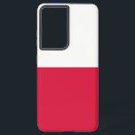 Samsung Galaxy S21 Plus Fallflagge in Polen Samsung Galaxy Hülle<br><div class="desc">Mit unserem exklusiven Cover mit polnischer Flagge können Sie Ihre Samsung Galaxy S21 Plus noch weiter steigern! Mit Präzision und Stolz gestaltet, präsentiert dieses Handy mutig die ikonischen Farben und das Emblem der polnischen Flagge, die die reiche Geschichte und kulturelle Identität der Nation symbolisieren. Egal ob Sie an kulturellen Veranstaltungen...</div>