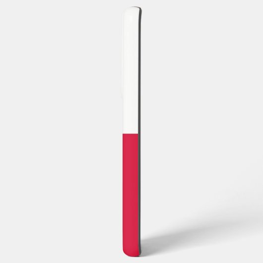 Samsung Galaxy S21 Plus Fallflagge in Polen Samsung Galaxy Hülle (Linke Seite)