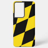Samsung Galaxy S21 Plus Fallflagge München Hülle (Rückseite)