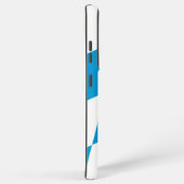 Samsung Galaxy S21 Plus Fallflagge von Bayern Samsung Galaxy Hülle (Rechte Seite)