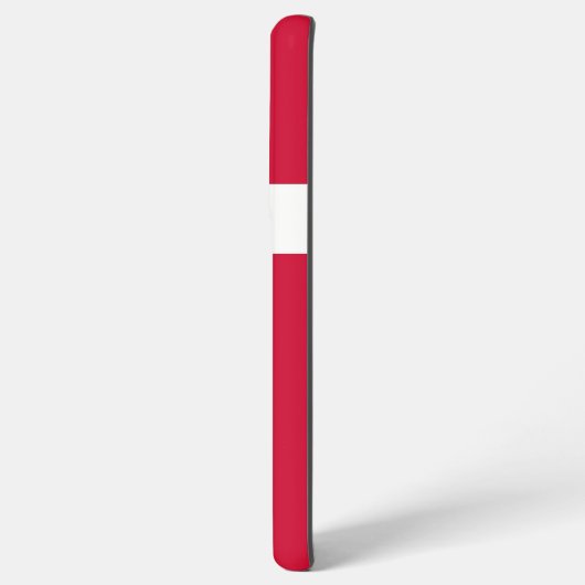 Samsung Galaxy S21 Plus Fallflagge von Dänemark Hülle (Linke Seite)