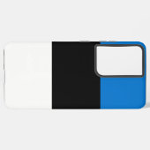 Samsung Galaxy S21 Plus Fallflagge von Estland Hülle (Rückseite (Horizontal))