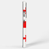 Samsung Galaxy S21 Plus Fallflagge von Georgia Hülle (Rechte Seite)