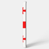 Samsung Galaxy S21 Plus Fallflagge von Georgia Hülle (Linke Seite)