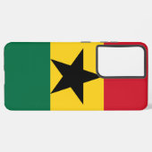 Samsung Galaxy S21 Plus Fallflagge von Ghana Samsung Galaxy Hülle (Rückseite (Horizontal))