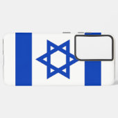 Samsung Galaxy S21 Plus Fallflagge von Israel Hülle (Rückseite (Horizontal))