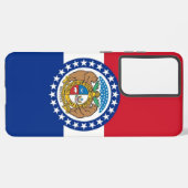 Samsung Galaxy S21 Plus Fallflagge von Missouri Hülle (Rückseite (Horizontal))