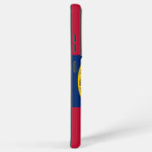 Samsung Galaxy S21 Plus Fallflagge von North Carol Hülle (Rechte Seite)